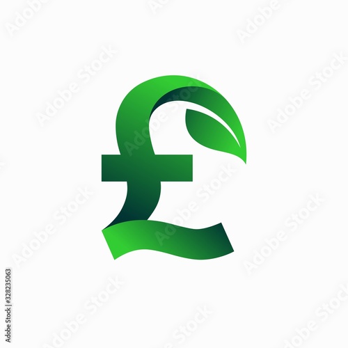 Pound sterling Green logo