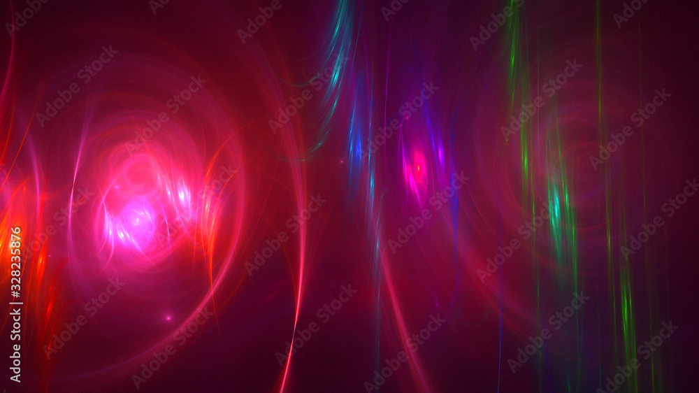 Fractal 3D rendering abstract and shiny background Fractal 3D rendering abstract and shiny background