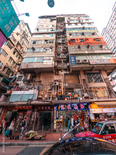 Streets of Hong Kong at day time