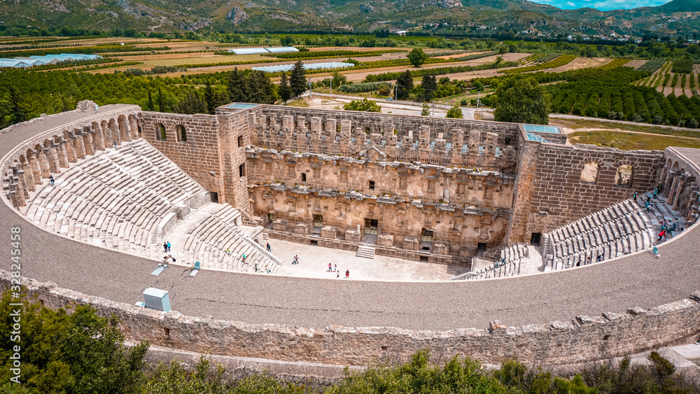 Naklejka premium aspendos