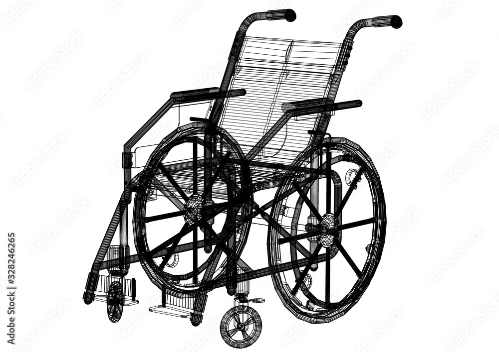 Wheelchair blueprint