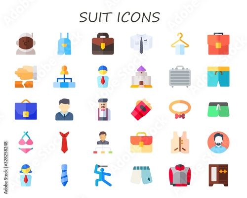 suit icon set