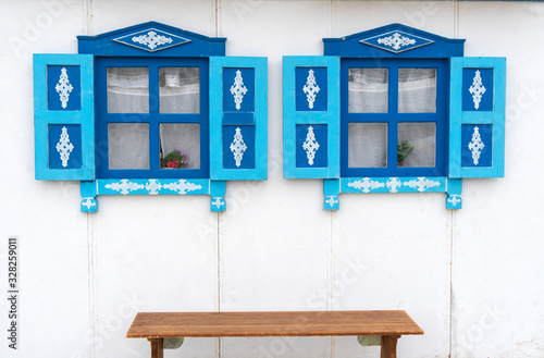 Windows in the village