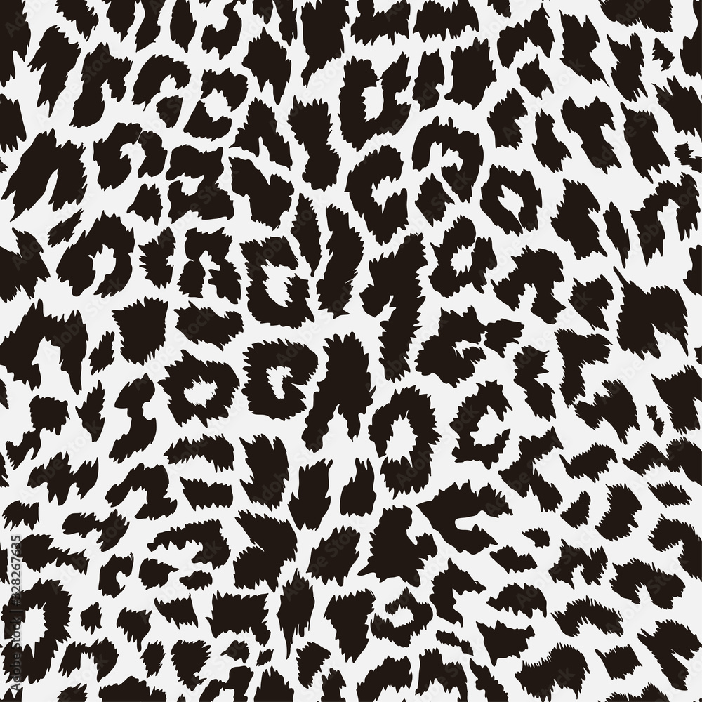Pattern seamless leopard animal skin. Design jaguar, leopard, cheetah ...