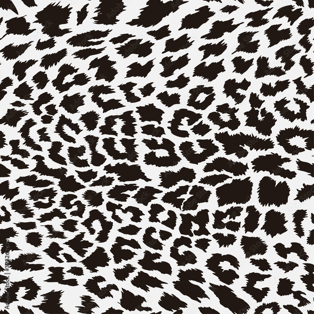 Seamless pattern leopard animal skin. Design jaguar, leopard, cheetah, panther fur. Brown seamless camouflage background. Vector illustration. Isolated on white background. Seamless pattern leopard animal skin. Design jaguar, leopard, cheetah, panther fur. Brown seamless camouflage background. Vector illustration. Isolated on white background.