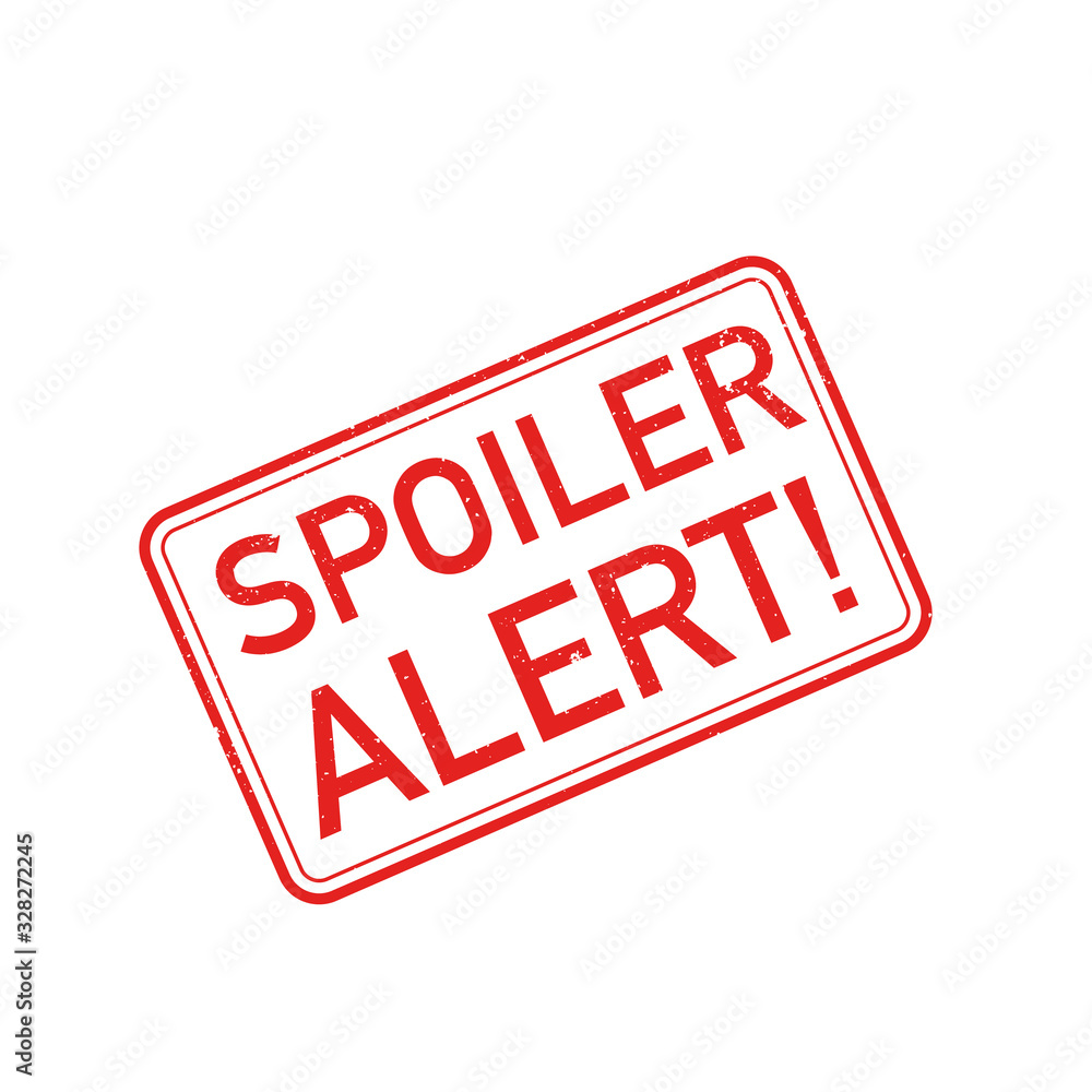 Spoiler alert grunge rubber stamp. Vector Spoiler alert grunge rubber stamp. Vector