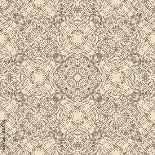 Wallpaper Mural Vintage vector seamless flower pattern Torontodigital.ca