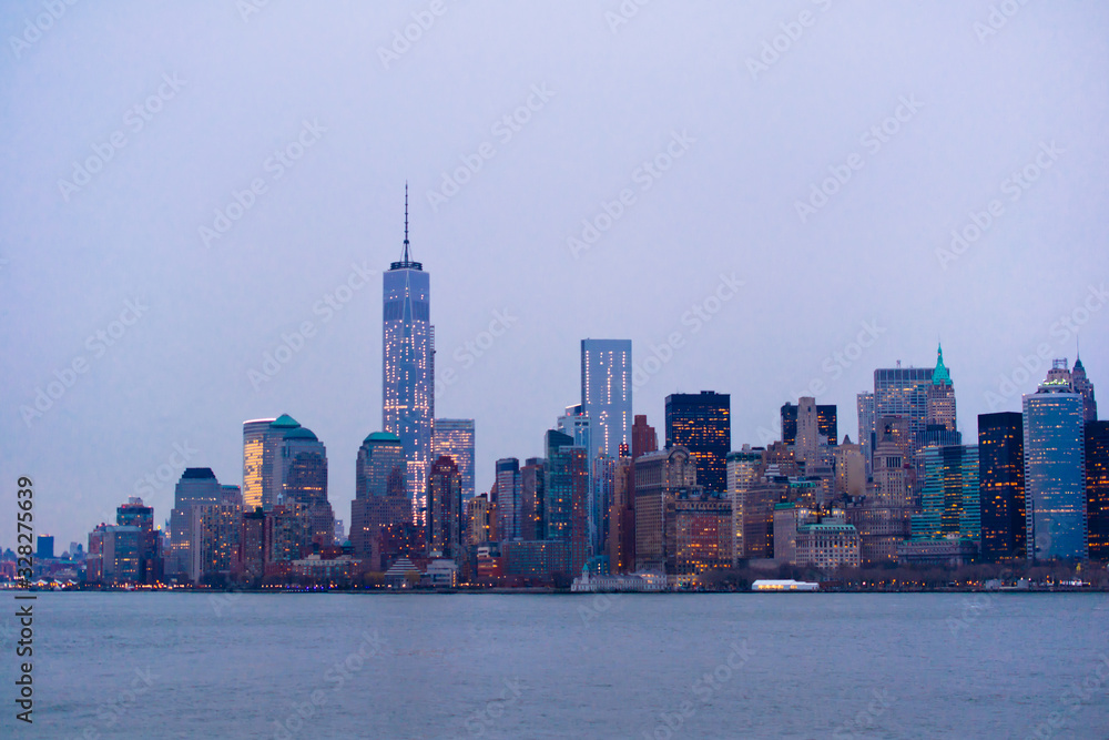 Fototapeta premium Staten Island Ferry, New York City, USA.
