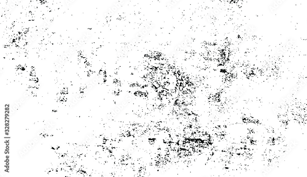 Abstract vector noise. Small particles of debris and dust. Distressed uneven background. Grunge texture overlay with rough and fine grains isolated on white background. Vector illustration. EPS10. Abstract vector noise. Small particles of debris and dust. Distressed uneven background. Grunge texture overlay with rough and fine grains isolated on white background. Vector illustration. EPS10.