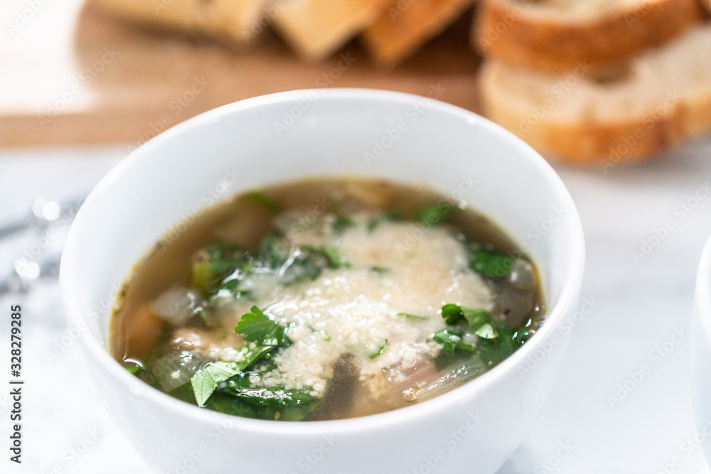 White bean soup