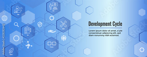 Development Operations & Life Cycle - DevOps Icon