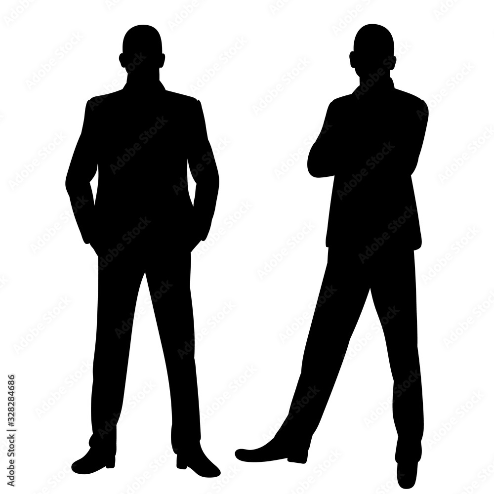 isolated, black silhouette man, businessman, guy isolated, black silhouette man, businessman, guy