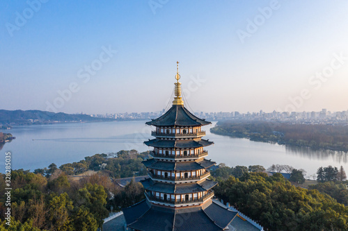 leifeng pagoda in hangzhou china