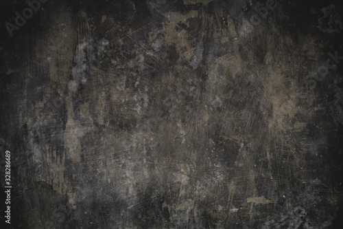 dark grungy wall background or texture © Azahara MarcosDeLeon