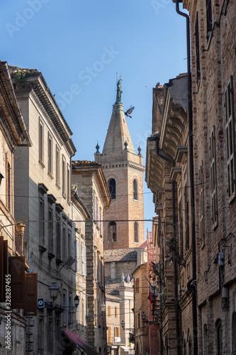 Ripatransone, medieval town in Marches, Italy © Claudio Colombo