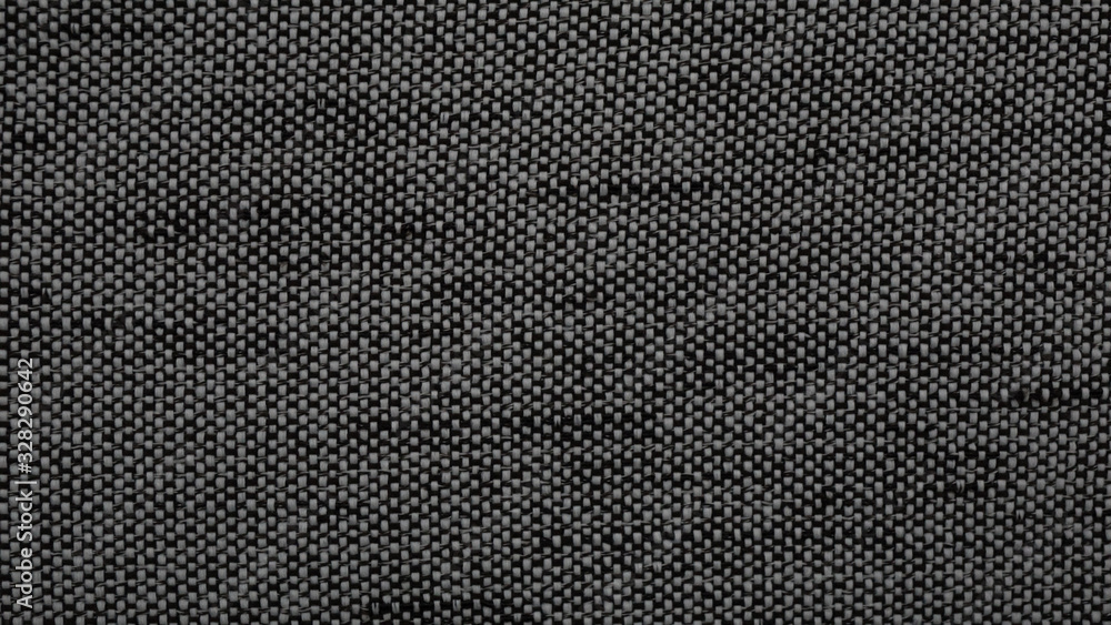 Black fabric texture with grey dot pattern Black fabric texture with grey dot pattern