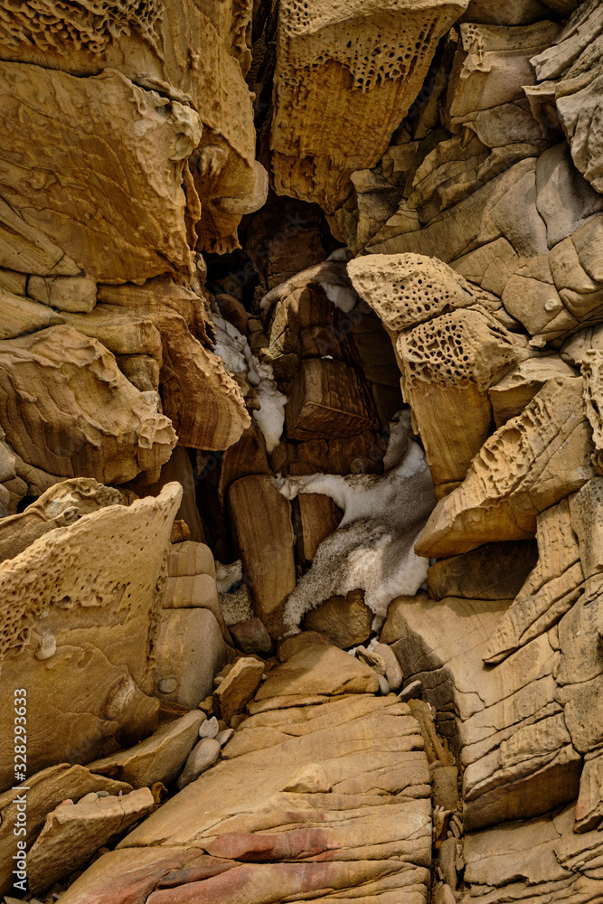 close up sandstone texture background, natural surface. Background on theme geology close up sandstone texture background, natural surface. Background on theme geology