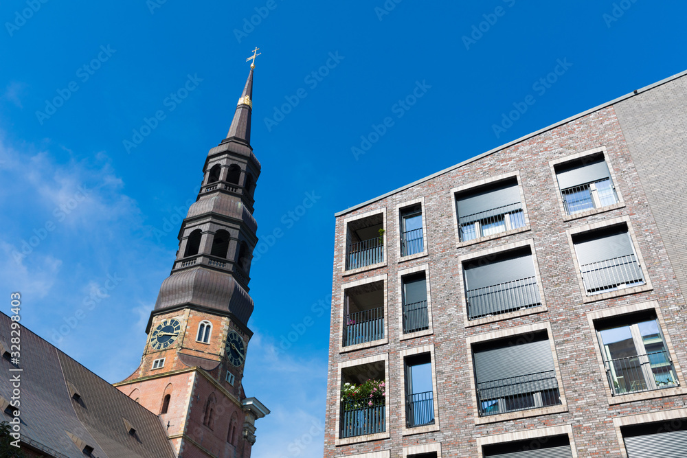 Hauptkirche St. Katharinen, Hamburg, Deutschland