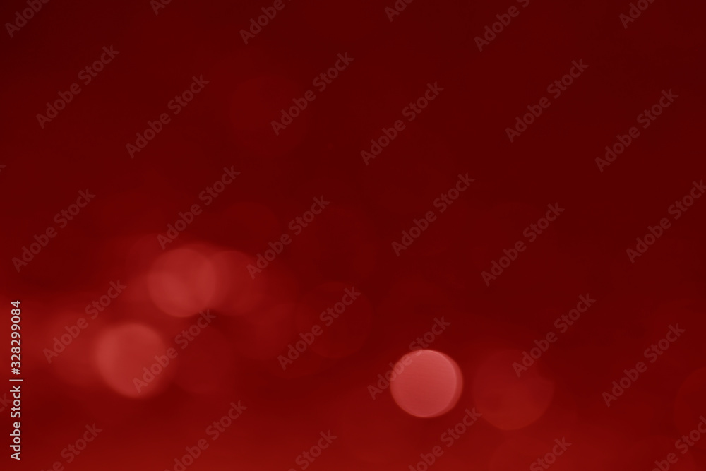 Red color bokeh abstract background. Red color bokeh abstract background.