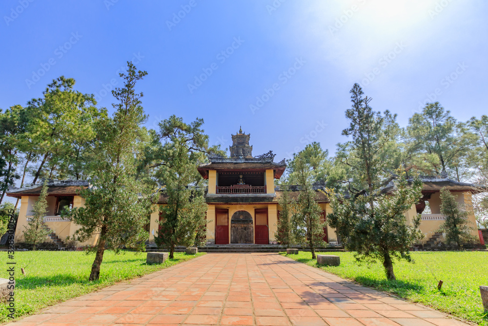 ティエンムー寺（天姥寺）　ベトナム　フエ　Thien Mu temple Vietnam Hue