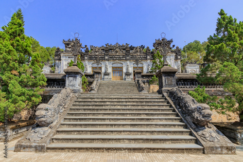                                                 khai dinh tomb Vietnam Hue