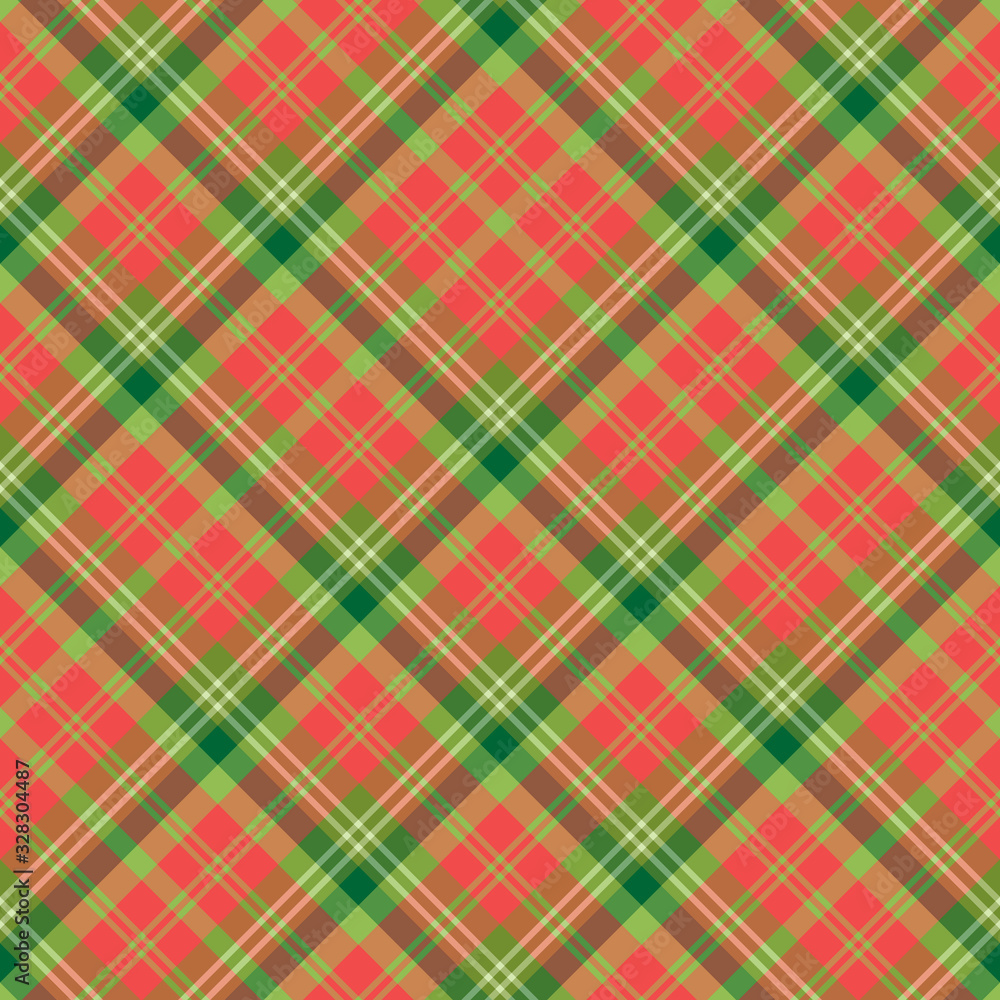 Seamless pattern in marvelous creative red and green colors for plaid, fabric, textile, clothes, tablecloth and other things. Vector image. 2 Seamless pattern in marvelous creative red and green colors for plaid, fabric, textile, clothes, tablecloth and other things. Vector image. 2