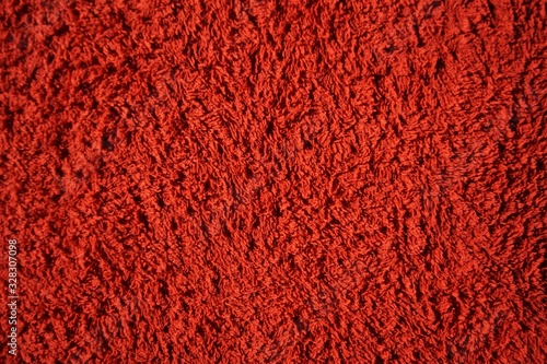 bright red background texture fabric linen carpet thread
