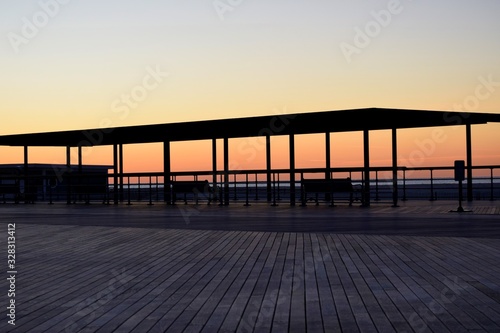 pier at sunset © MRoseboom