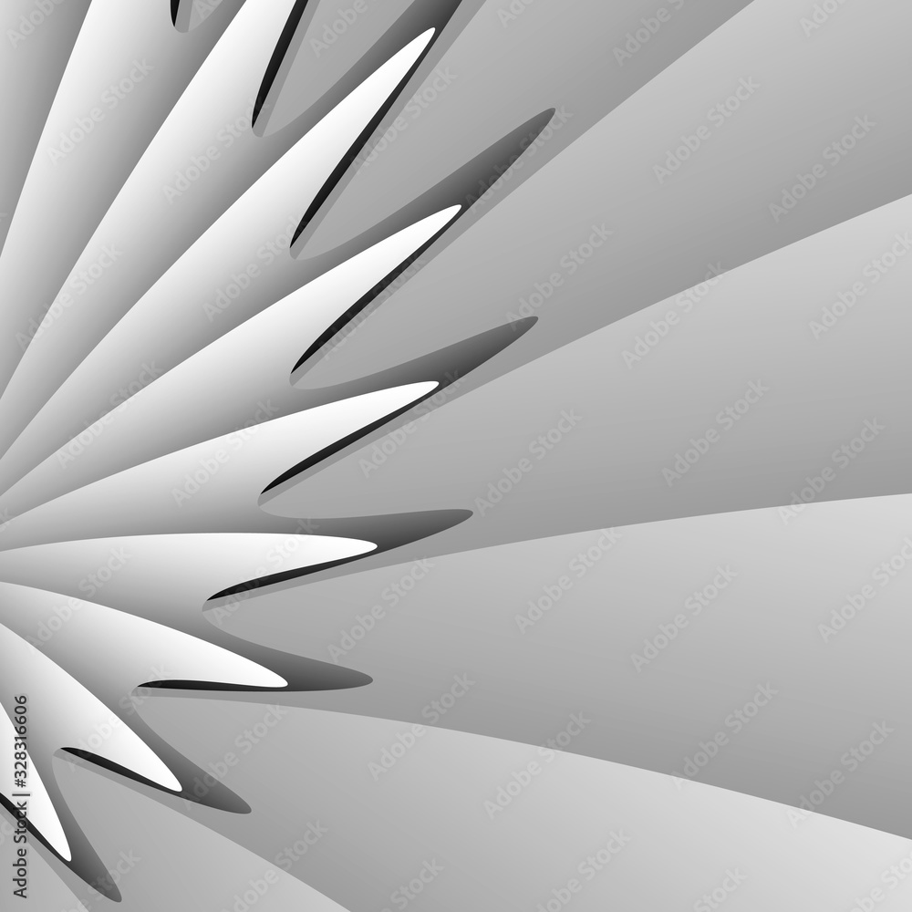 black and white geometric lines create a background of minimalist style and design