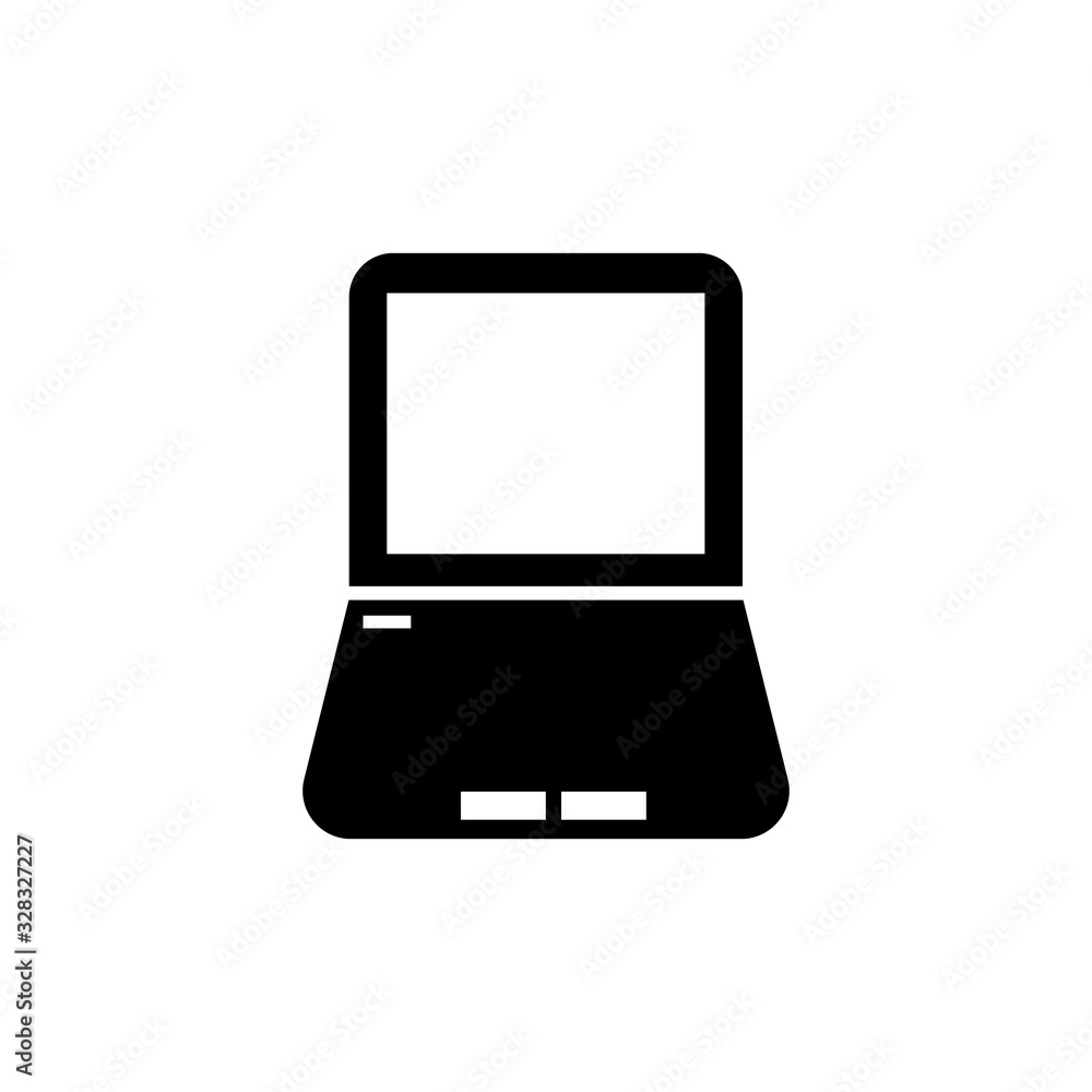 computer. Simple modern icon design illustration. computer. Simple modern icon design illustration.