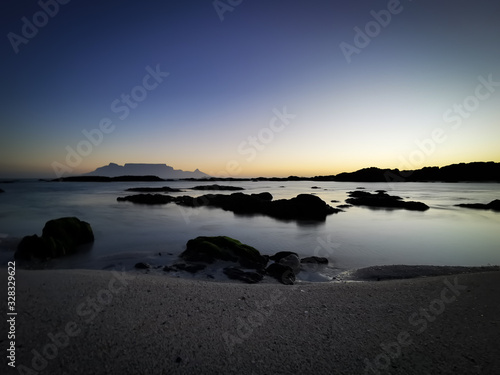 Table Mountain Cape Town sunset