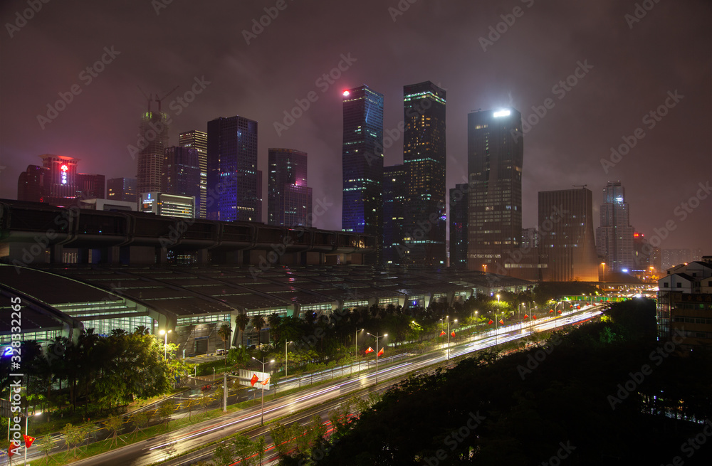 Shenzhen Convention Exhibition Center in Futian