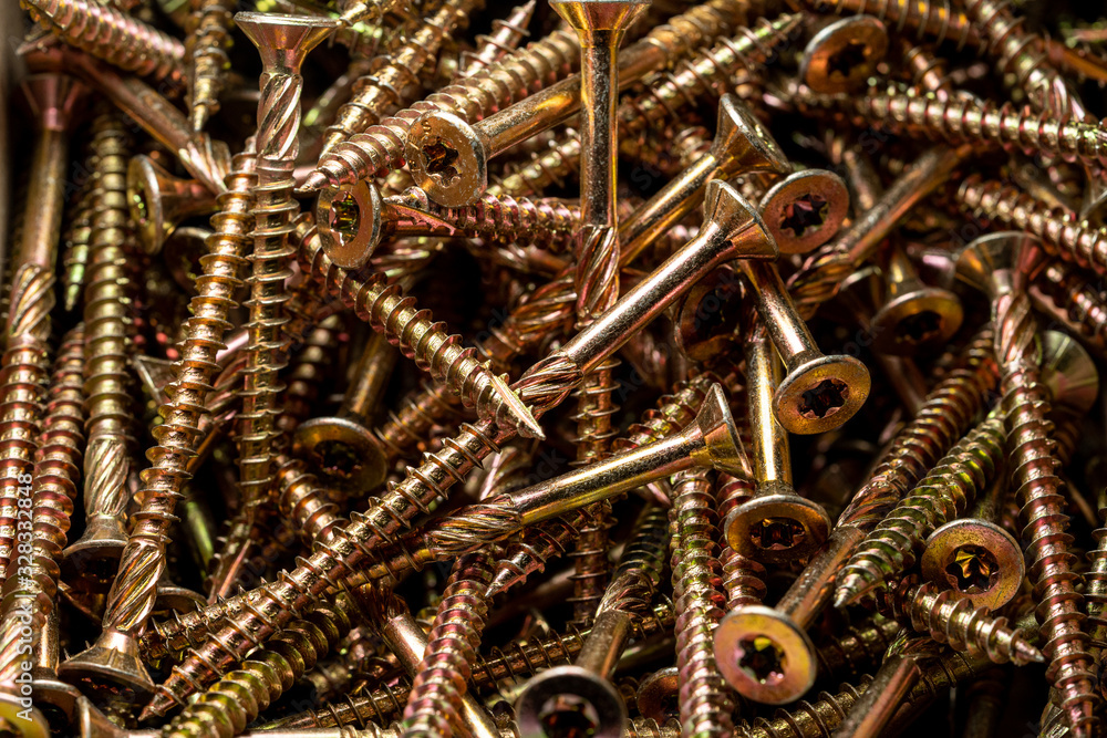 Carpentry screws used in carpentry and handicrafts for industrial and household. Carpentry screws used in carpentry and handicrafts for industrial and household.