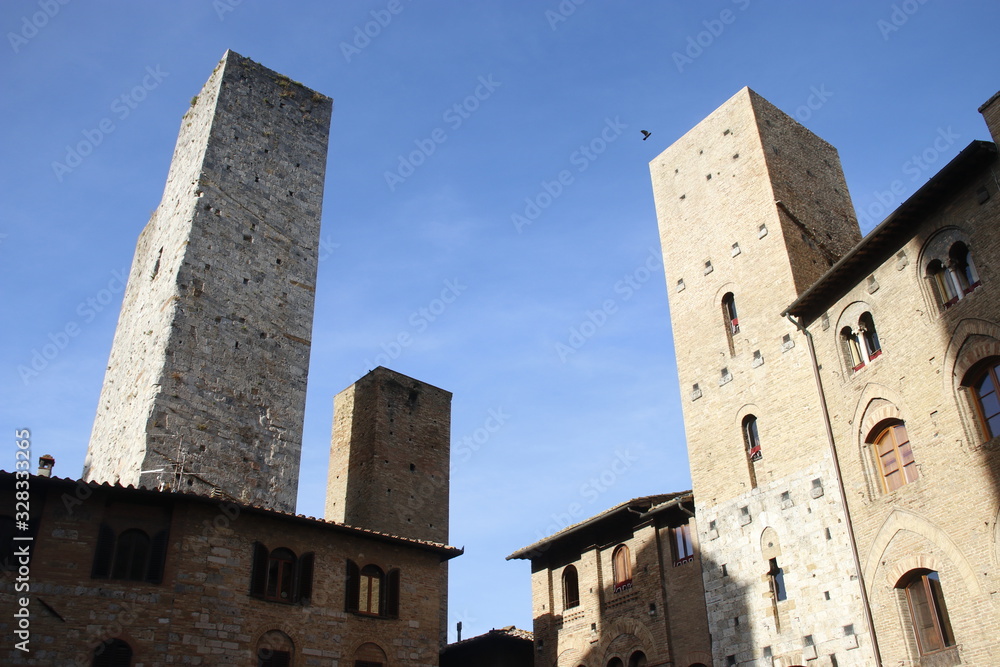 Medieval towers in San Gimignano