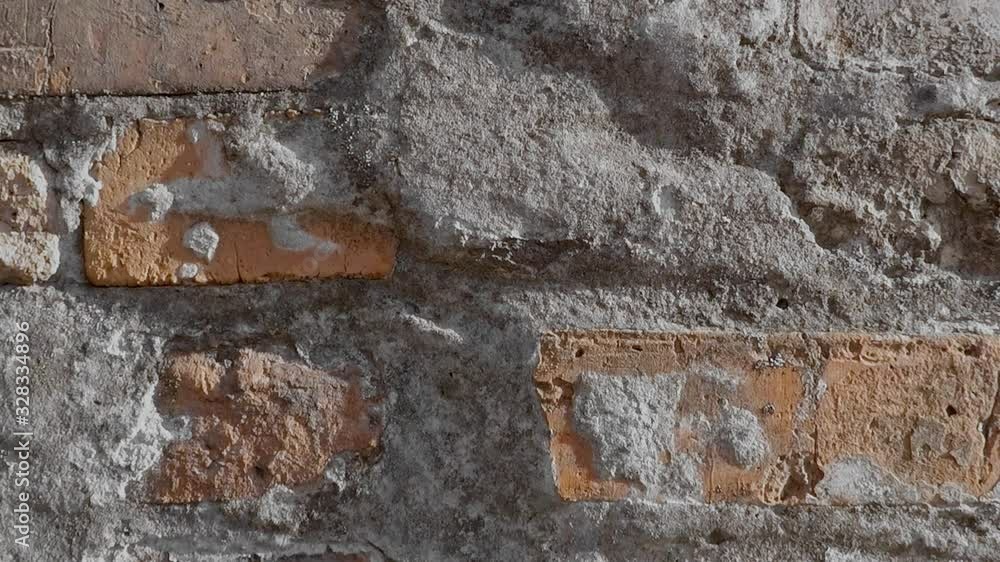 red brick wall with grey cement solution red brick wall with grey cement solution