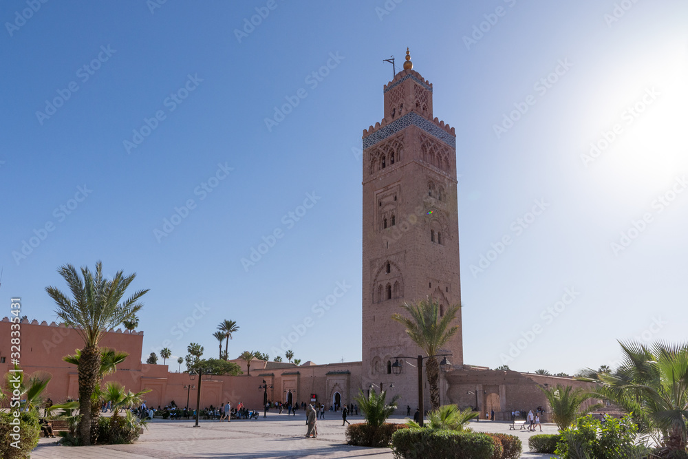Marrakesh City in Morocco