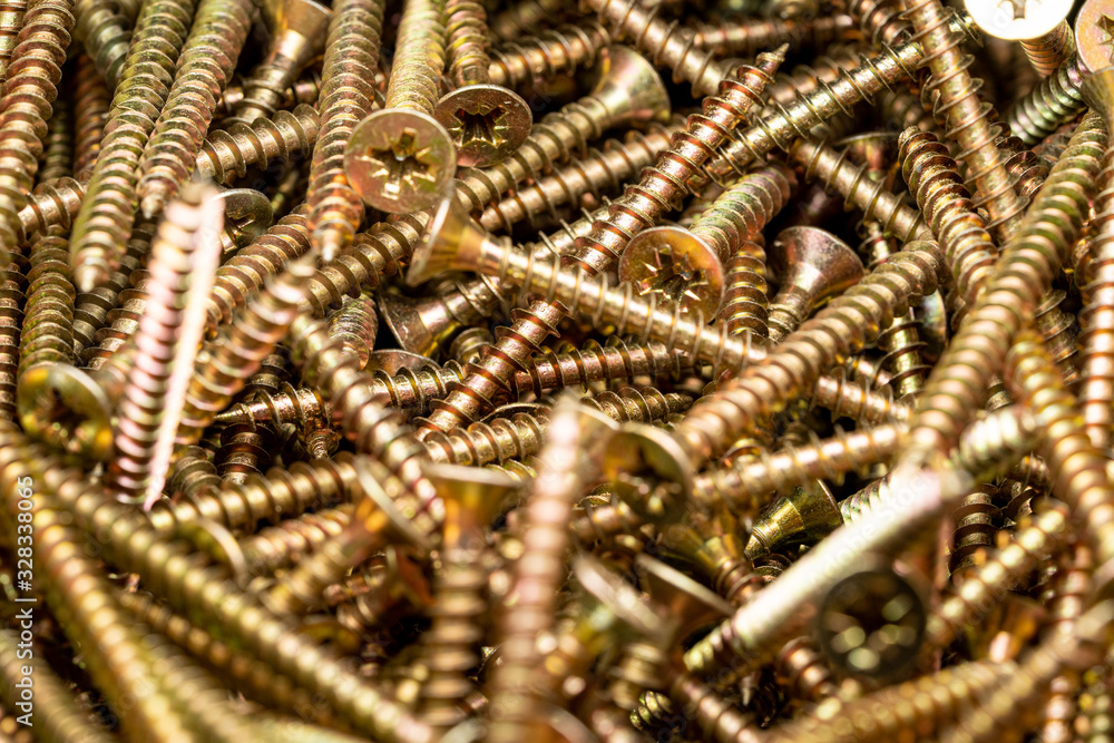 Hardened wood screws used in carpentry and handicrafts for industrial and household. Hardened wood screws used in carpentry and handicrafts for industrial and household.