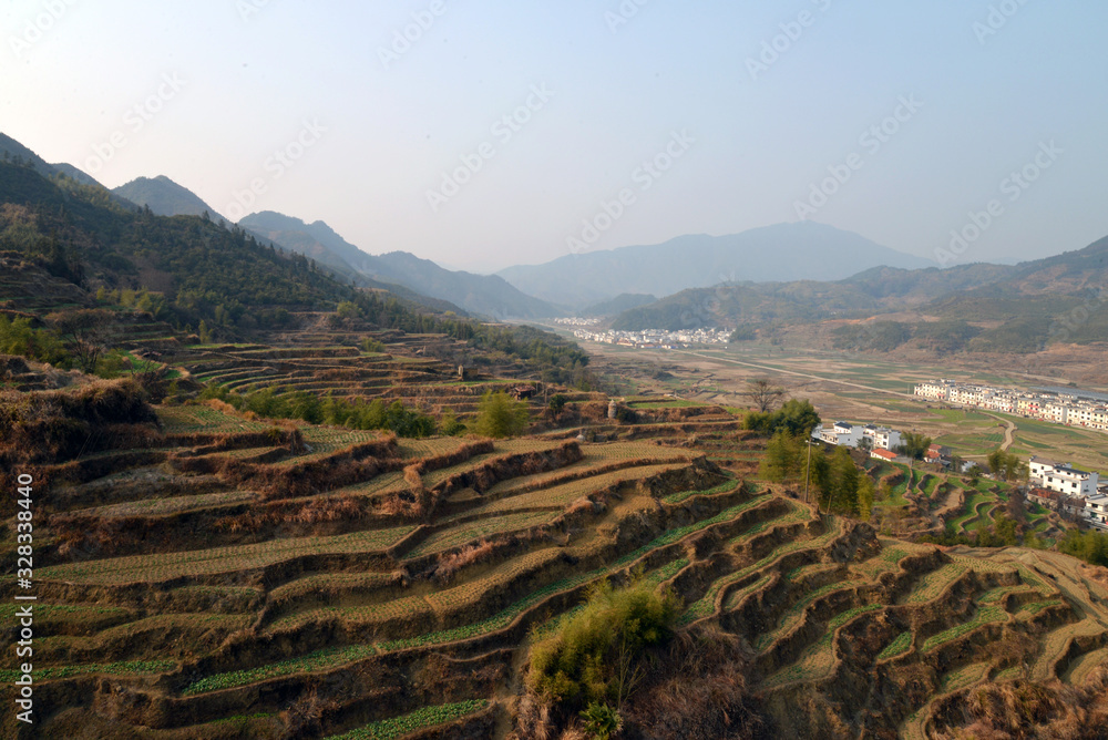 China's mountain terraces