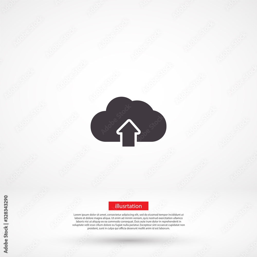 Downloading vector icon , lorem ipsum Flat design Downloading vector icon , lorem ipsum Flat design