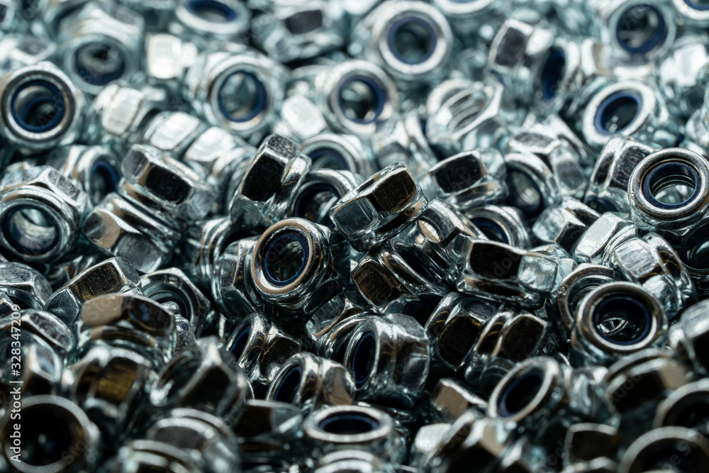 Steel nuts for bolt used in carpentry and handicrafts for industrial and household. Steel nuts for bolt used in carpentry and handicrafts for industrial and household.