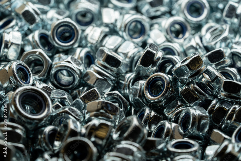 Steel nuts for bolt used in carpentry and handicrafts for industrial and household. Steel nuts for bolt used in carpentry and handicrafts for industrial and household.