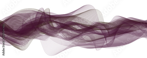 Soft Violet digital Sound Wave on technology Background and earthquake wave diagram concept,design for music studio and science,Vector Illustration.