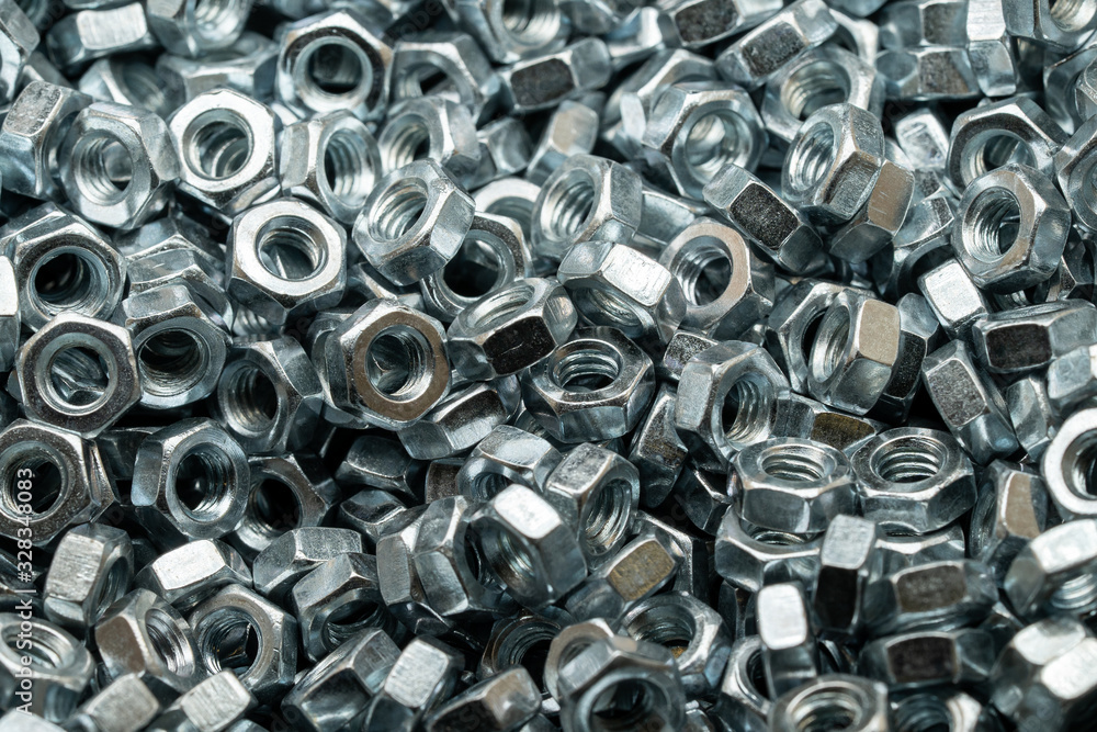 Steel nuts for bolt used in carpentry and handicrafts for industrial and household. Steel nuts for bolt used in carpentry and handicrafts for industrial and household.