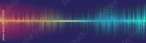 Equalizer Digital Sound Wave Background,technology and earthquake wave concept,design for music industry,Vector,Illustration.