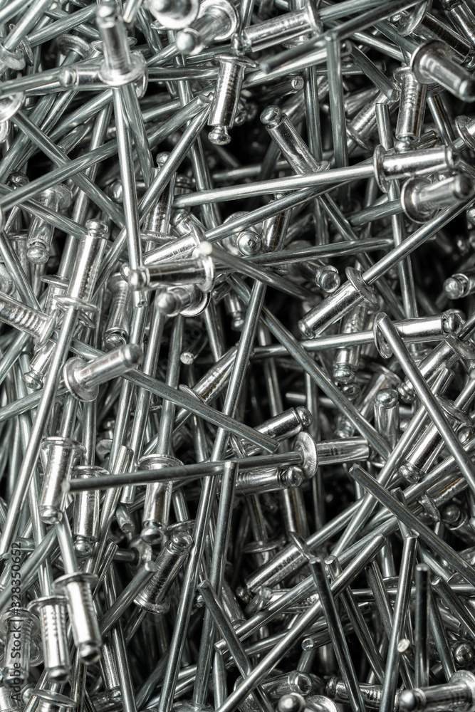 Steel rivets used in handicrafts for industrial and household. Steel rivets used in handicrafts for industrial and household.