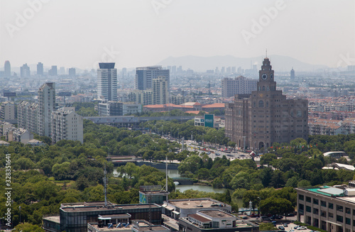 Suzhou city view in Jiangsu Province of East China  photo