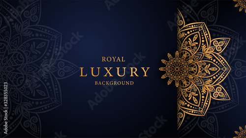 Luxury mandala arabesque ornamental background