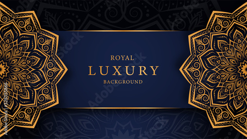 Luxury mandala arabesque ornamental background