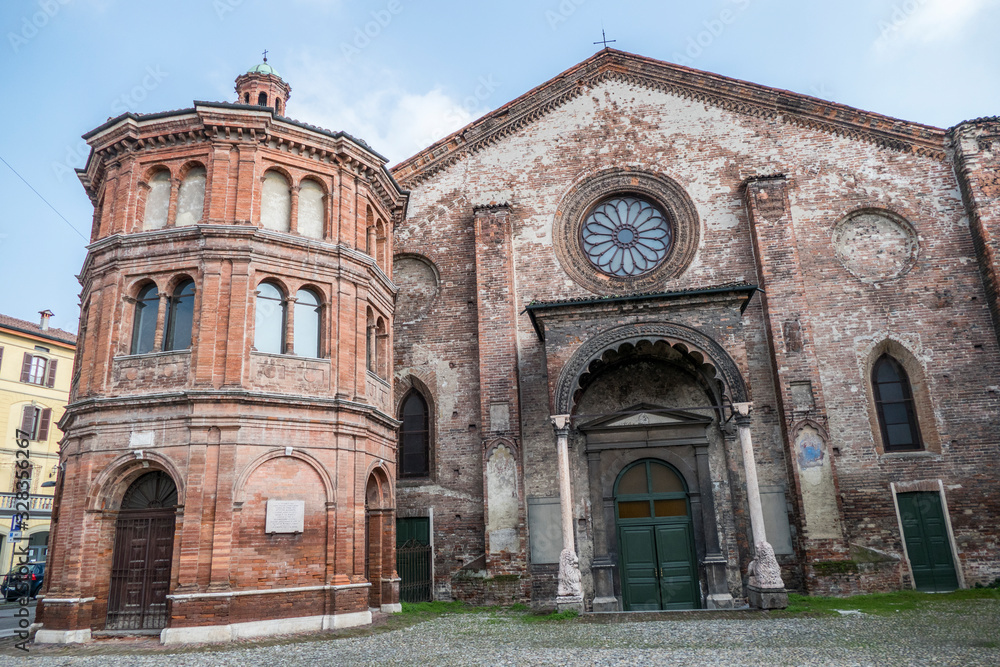 Church in historical center of Cremona