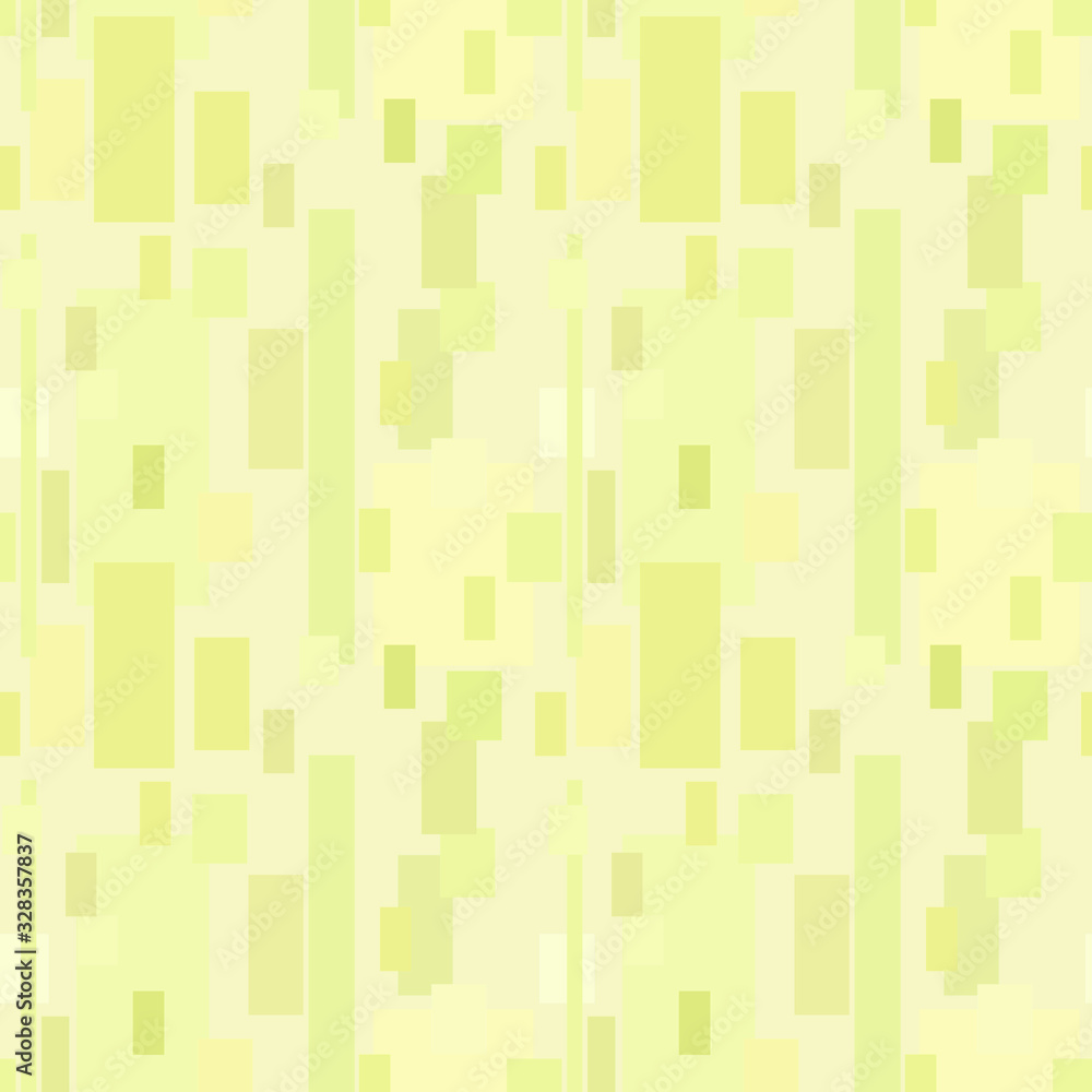 Yellow simple seamless vector pattern of vertical rectangles of different sizes and different shades of color. Yellow simple seamless vector pattern of vertical rectangles of different sizes and different shades of color.